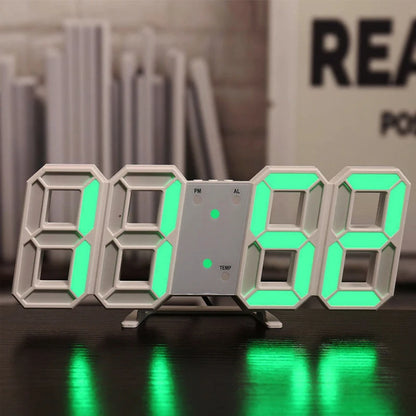 Simple Fashion Electronic Clock 3D Luminous Digital Clock