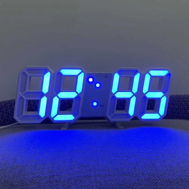 Simple Fashion Electronic Clock 3D Luminous Digital Clock