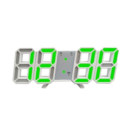 Simple Fashion Electronic Clock 3D Luminous Digital Clock